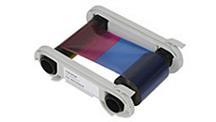 Полноцветная лента  (YMCKOK) для двусторонней печати на 200 оттисков с чистящим роликом в Старом Осколе